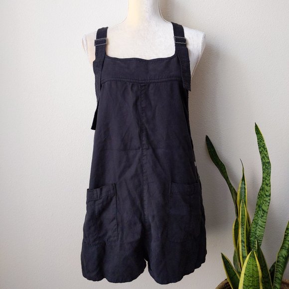 Urban Outfitters Pants - ⚡ UO BDG Black Romper | Overalls 100% Lyocell | M
